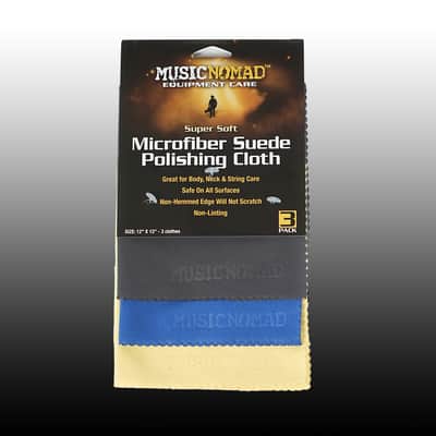 Music Nomad MN203 Super Soft Edgeless Suede Polishing Cloths (3)