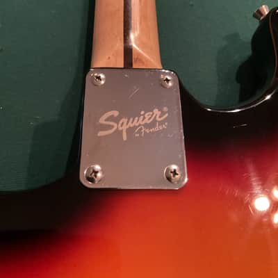 Fender Squire  Stratocaster  with new gigbag and strap image 13