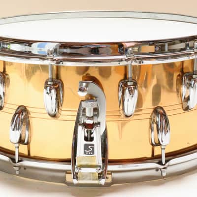 Slingerland 6.5x14 "Two-to-One", Copper Over Brass Snare Drum, 1979-1982 / INSPECTED & TESTED image 1