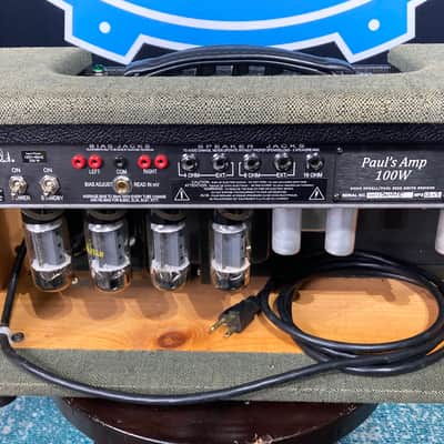 PRS Brad Whitford's Aerosmith, "Paul's Amp" 100W, Authenticated! (#134) 2010s Green image 15