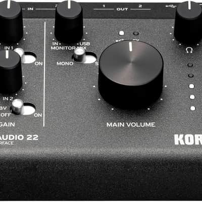 Korg MicroAUDIO 22 2x2 USB-C Audio Interface image 2