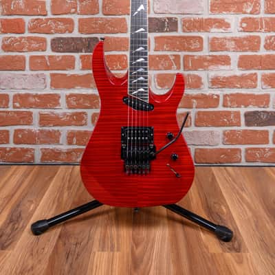 Hamer Californian Custom Flame Maple Top/Back/Neck Transparent Cherry 1988 w/OHSC image 4