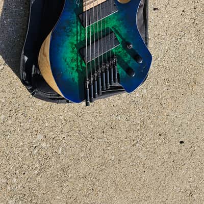 Agile 8 String Multi-Scale Fan Fret Stainless Fret Fishman Fluence image 1
