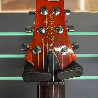 PRS Custom 24 10 Top Amber USA 2009 Electric Guitar image 8