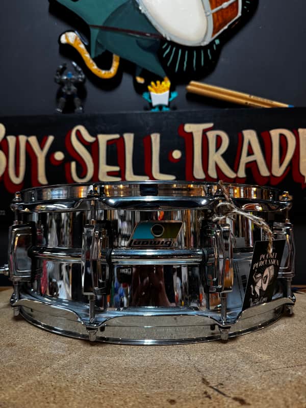 Ludwig LM400 Supraphonic 5x14" 10-Lug Aluminum Snare Drum