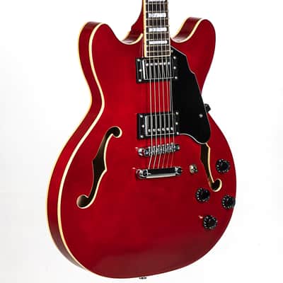 Grote Full Scale Electric Guitar Semi-Hollow Body Guitar image 2