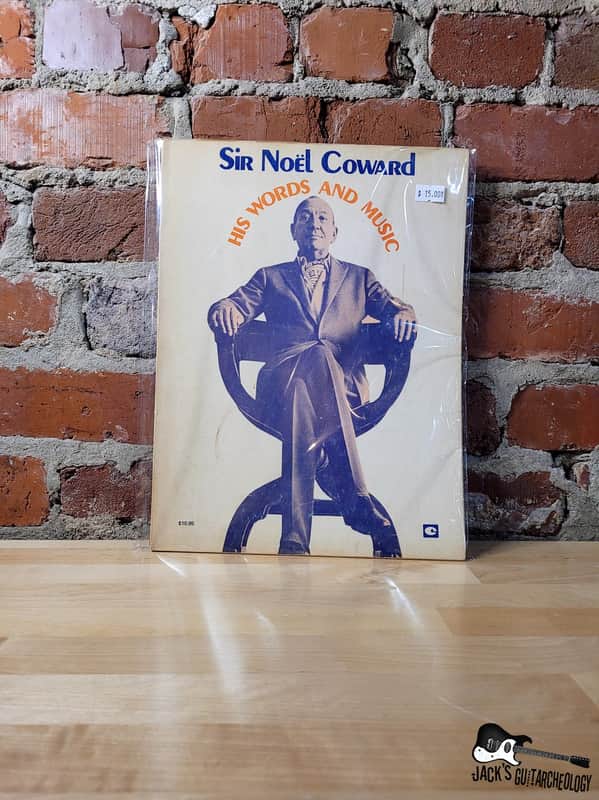 Sir Noel Coward: His Words and Music (Hal Leonard) image 1