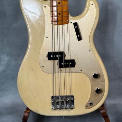 Fender American Vintage '57 Precision Bass 1985 - 1989 - White Blond image 2