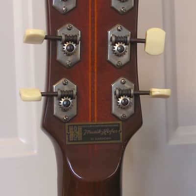 1960's EKO Ranger VI Acoustic Guitar, Excellent, w/Hardshell Case image 4
