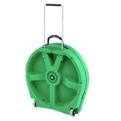Hardcase HNP9CYM22DG With Wheels Coloured Cymbal Case Dark Green image 2