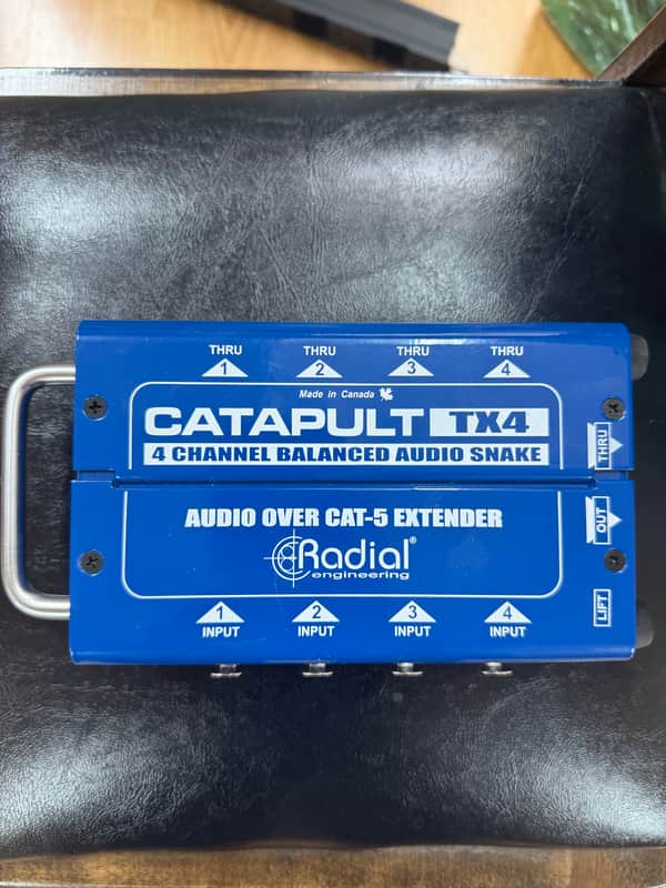 Radial Catapult TX4 4-Channel Balanced Snake Box Transmitter