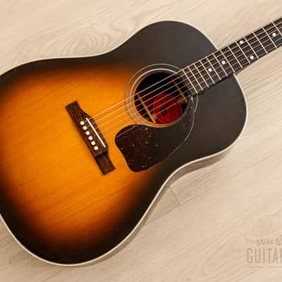 1996 Gibson J-45 Banner Logo Vintage Reissue Dreadnought Acoustic Guitar w/ Case & Tags, Yamano image 1