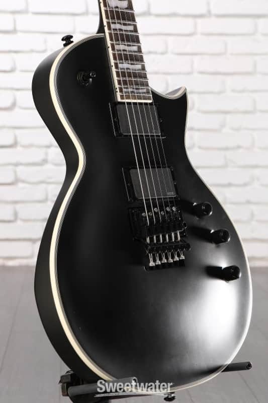 ESP LTD EC-1000FR Electric Guitar - Black Satin (LEC1KFRBSd2) image 1