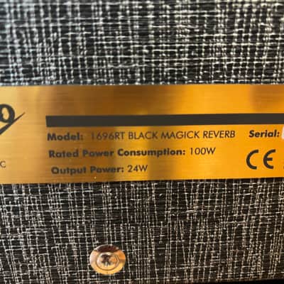 Supro 1695T Black Magick 25-Watt 1x12" Guitar Combo 2016 - Present - Black Rhino image 3