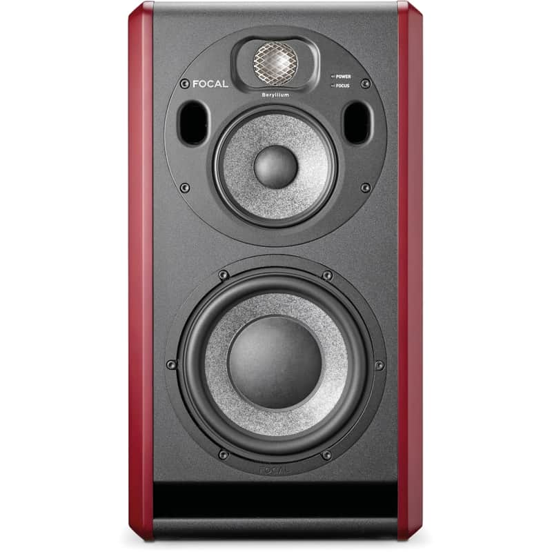 Focal Trio6 ST6 Three-Way Studio Monitor - Red - Mint, Open Box image 1