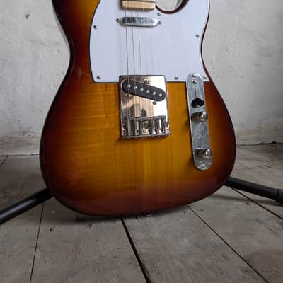 Westfield E3000 Flame Top Sunburst Telecaster image 3