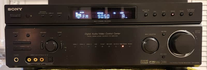 Sony Sony STR-DE898 is a 7.1-channel home theater receiver 90s - Black image 1