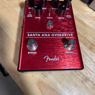 Fender Santa Ana Overdrive 2018 - Present - Red image 1