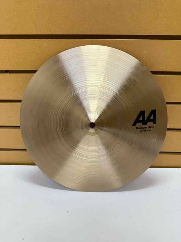 Sabian 14" AA Medium Hi-Hat Cymbal (Top) 2019 - Present - Brilliant image 1