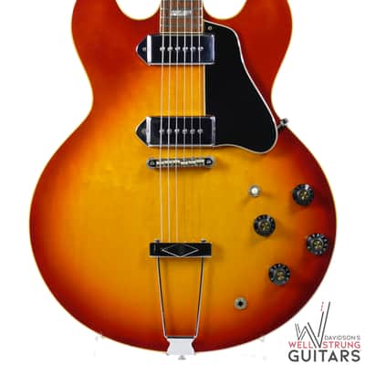 1968 Gibson ES-330 No F-Holes Employee Made Sunburst w/ OHSC image 2