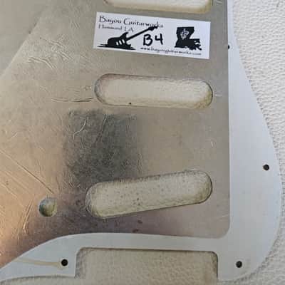 Fender Stratocaster Aged Relic 3 ply Pickguard Parchment 62 59-62 image 7