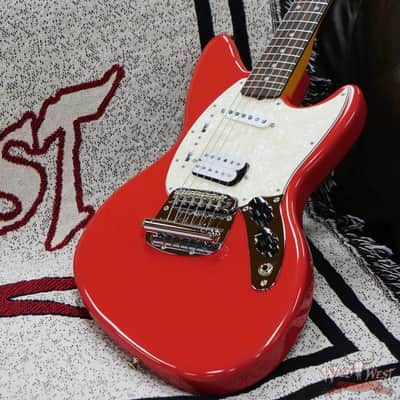Fender Kurt Cobain Jag-Stang Rosewood Fingerboard Fiesta Red image 6