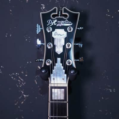 D'Angelico Premier SS Semi-Hollow Single Cutaway - Black Flake image 6