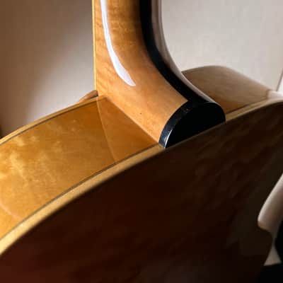 Naoto Odashima 17" Acoustic Archtop Quilted Maple Ezo Spruce image 9