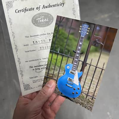 Tokai Love Rock LS-129 2022 - Pelham Blue (LTD edition) image 10