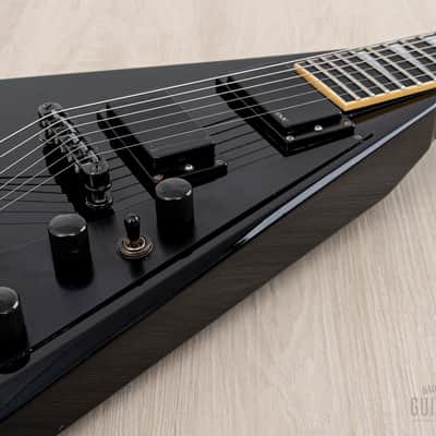 2006 Jackson Stars Randy Rhoads RR-J2BE Flying V Black w/ EMG & Case image 6
