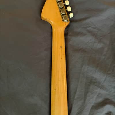 Vintage Fender Mustang Competition Burgundy Matching Headstock 1970 image 7