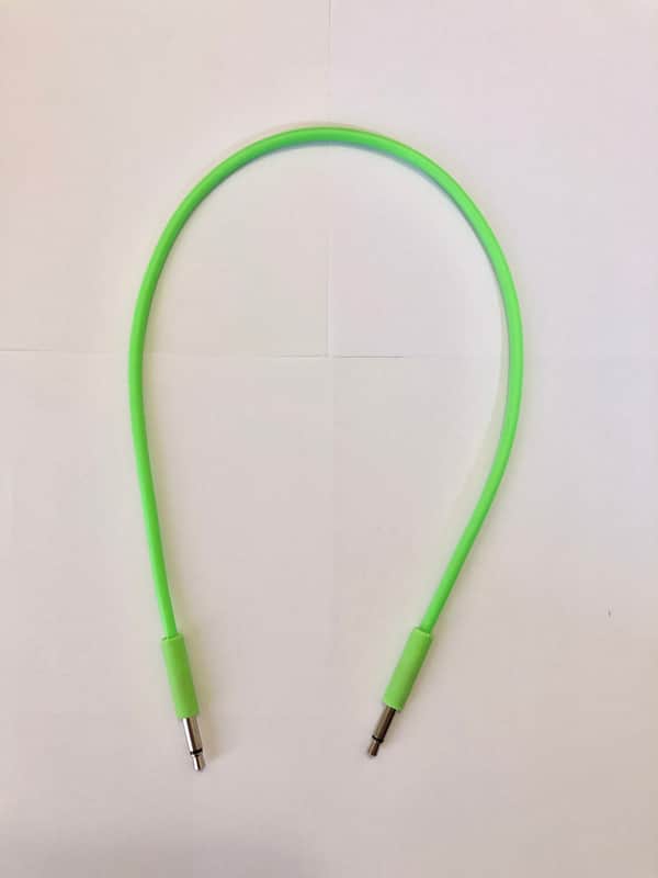 Skin Eurorack Patch Cables 30cm Green image 1