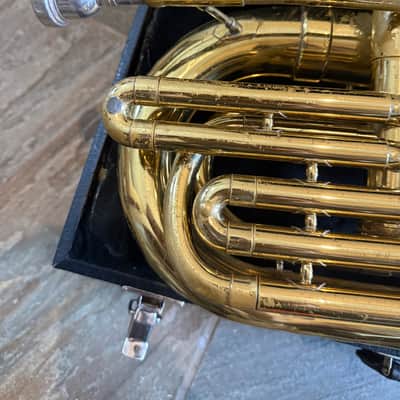 Bach Mercedes Marching Baritone,  with case and mouthpiece,  USA image 4