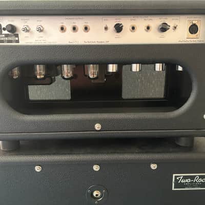 Two Rock TS1 Tone Secret 2-Channel 40w/20w (4)6V6 (half power scaling) Guitar Amp Head w/ matching 4-10 cabinet image 5