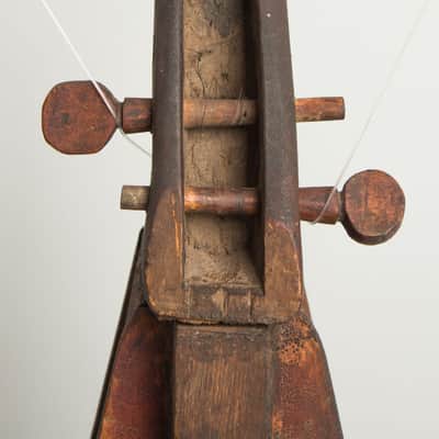 3-String Appalachian Dulcimer (unlabelled)  (Early 1900's), NO CASE case. image 5