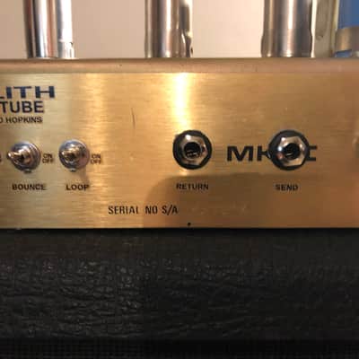Marshall JCM 800 Hopkins Modded High Gain "Lilith" 1987 Black/Gold image 3