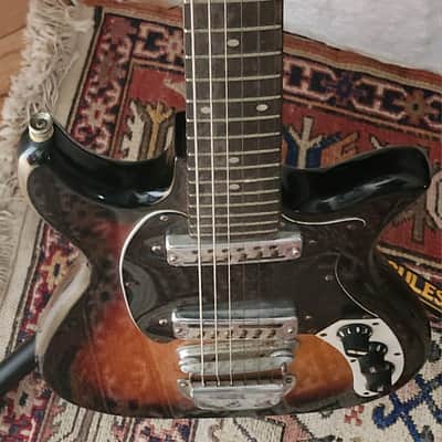 RARE! Teisco Reverse Tulip 509-1405  1960s Japan image 9
