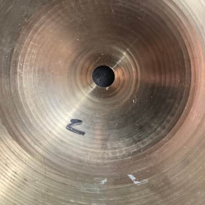 Frankie Banali's Quiet Riot, Sabian-15" AA Rock Hi-Hat, Bottom Cymbal, SIGNED! 1652g 1980's image 6