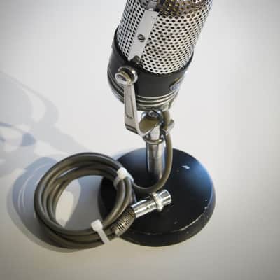 Calrad 500C Microphone Desk Mic with stand Circa-1960s-Chrome & Black` image 15