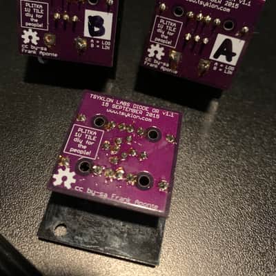 Tsyklon Labs Siphon A, Siphon B, Diōd OR 1U Euro Tile LOT image 2
