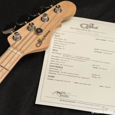 G&L Kiloton Bass Emerald Blue image 7