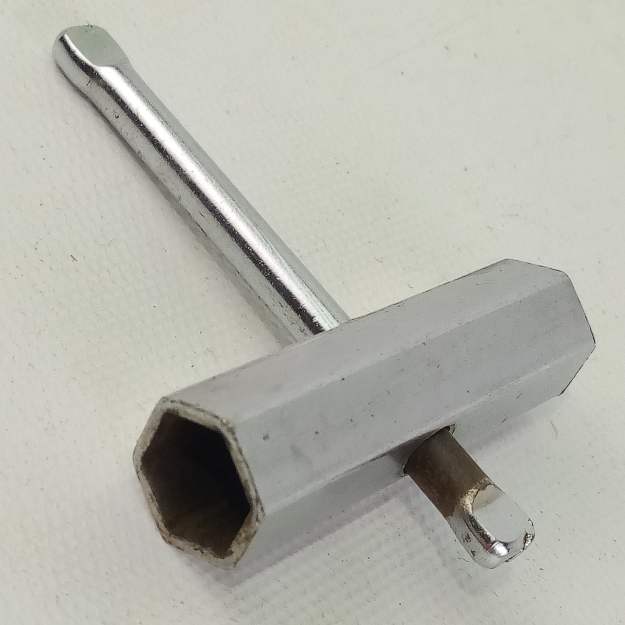 Ludwig/Gretsch Rail Mount Tom Holder Hex Wrench Chrome Adjustment Part Bracket50 — main photograph