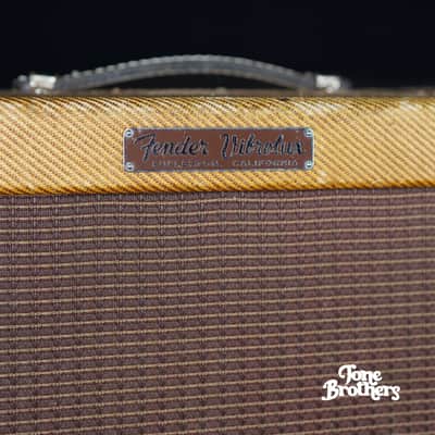 ALL ORIGINALl! 1958 Fender Vibrolux Tweed image 2