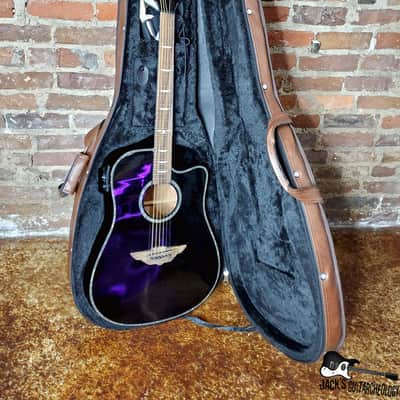 Keith Urban Ltd Edition Night Star Acoustic/Electric Guitar w/ Deluxe Leather Case (2010s, Black) image 4