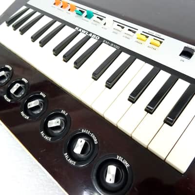 Kawlabo Spiron EM-5100 Vintage Analog Synth Organ w/ Orig Bag Extremely Rare '70s Japan John Lennon image 7