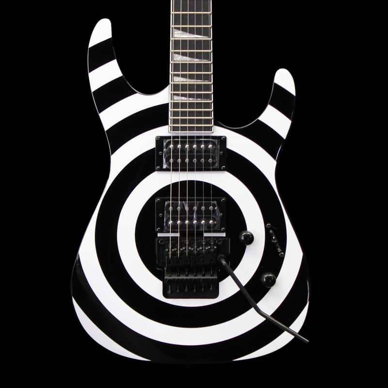 Jackson X Series Soloist, SLX DX Graphic Series, Amaranth Fingerboard, Bullseye image 1