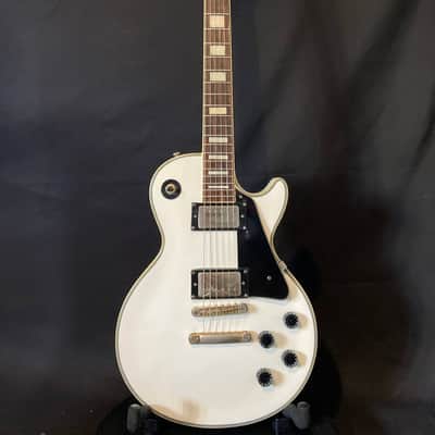 Immagine Eko Les paul 1990 Custom White Vl 480 First Series set in neck - 2