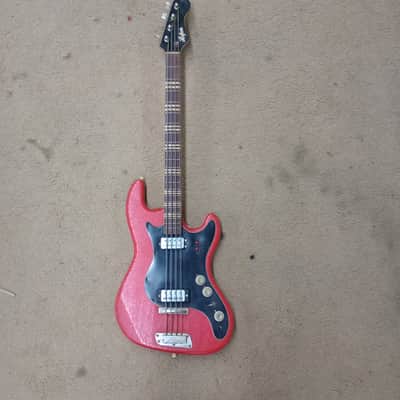 Hofner 185 Artist Bass 1962 - 1980 - Red image 8