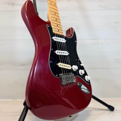 Fender Standard Stratocaster MIM Metallic Red Maple Neck Modified - Read Description 2004 image 1