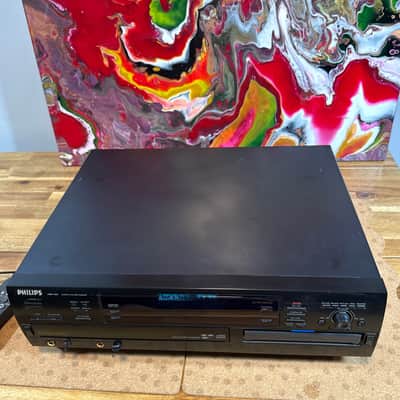 Philips CDR785 Black Triple 3 CD Changer Dubbing Recorder CD-R/RW With Remote image 10